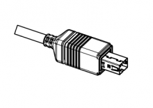 09476100010 | HARTING | HPP V4 Hybrid single ended cable 1m