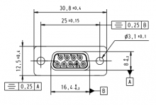 09641127220 | HARTING | 9 way Straight Female 470 Wout 09641127220 | HARTING | 9 way Straight Female 470 Wout