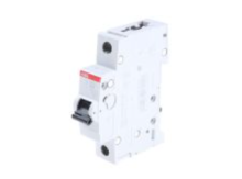 2CDS251001R1165 S201 B 16A - 10 KA | ABB | S200 miniature overload switch type B, 1-pole, 16A 253V AC, breaking capacity 10 kA, System Pro M Compact 72 V DC