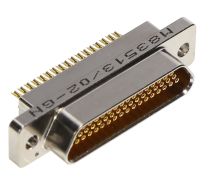 M24308/4-259Z | Amphenol PCD | DSUB 9 P CRIMP LC YLW ZN