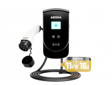 Зарядная станция | Absina | eMobility Type 2 Mode 3 16 A 11 кВт RFID