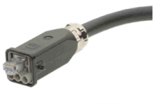 33571110050001 | HARTING | IP67, hybr. cable plug CAT 5, DC, 5m