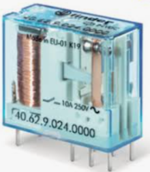 405281100000 | Finder | Реле, 24 V DC, 8 A (арт.40.52.8.110.0000)
