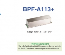 BPF-A113+ | Mini Circuits | Полосовой фильтр