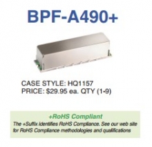BPF-A490+ Полосовой фильтр