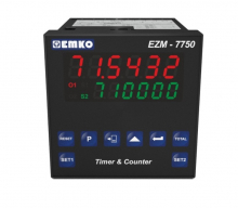 EZM-7750 | EMKO | Многофункциональный программируемый таймер и счетчик с последовательным коммуникационным модулем RS 232/485