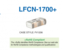LFCN-1700+ Фильтр низких частот
