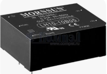 LH10-10B24 | MORNSUN | AC/DC преобразователь 10W 24V DIN/PCB монтаж