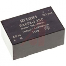 RAC03-3.3SC  | RECOM | Источник питания (AC-DC)