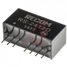 RS-2412D  | RECOM | Преобразователь постоянного тока