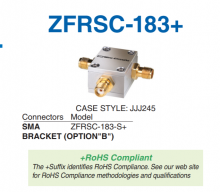 ZFRSC-183+ | Mini Circuits | Сплиттер