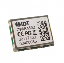 ZWIR4532-U
IC RF 6 LOW PAN RADIO MODULE | Renesas Electronics | Радиоприемопередатчик
