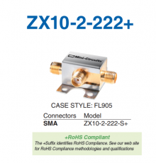 ZX10-2-222+ Сплиттер